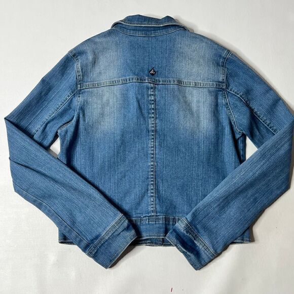 Prana | Slight Factory Distressed Stretch Denim Jacket - Picture 2 of 3